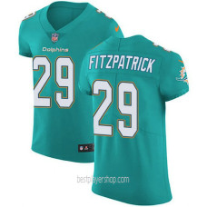 Minkah Fitzpatrick Miami Dolphins Mens Elite Aqua Team Color Vapor Green Jersey Bestplayer